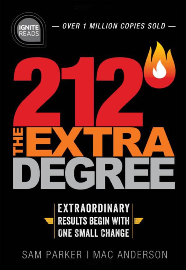 212 The Extra Degree Hardback Book Cover